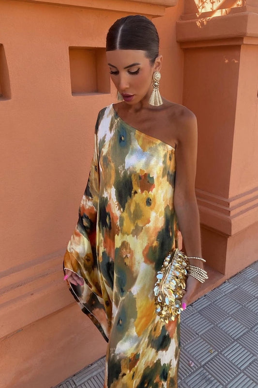 VESTIDO LIA ASIMETRICO AMARILLO