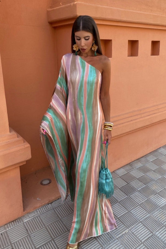 VESTIDO LIA ASIMETRICO ROSA