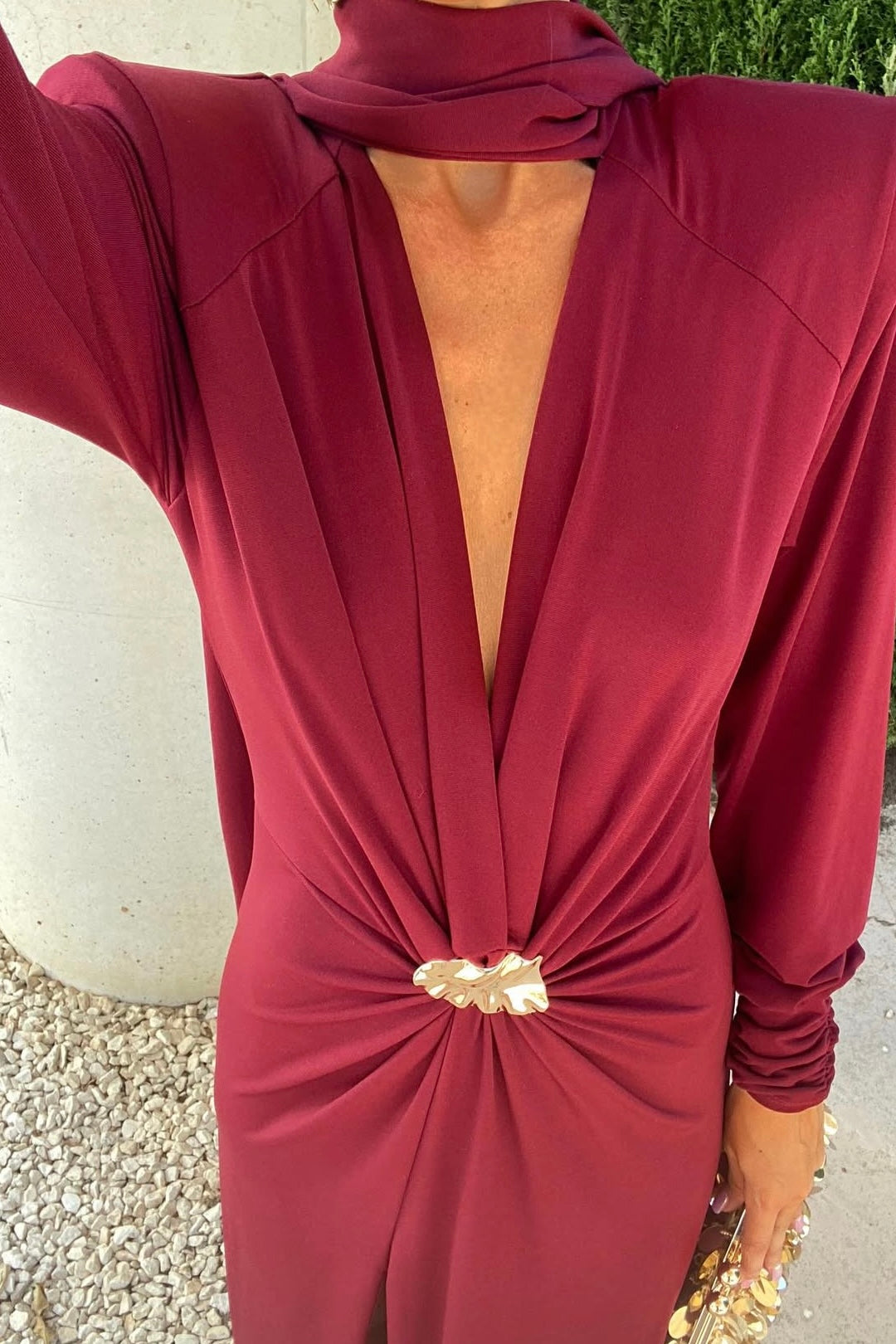 VESTIDO VALERIA BURDEO