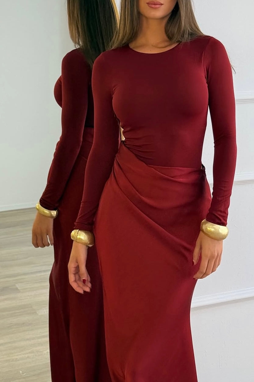 VESTIDO ISABELA BURDEO